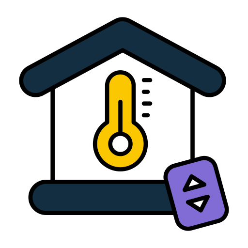 controlador de temperatura icono gratis