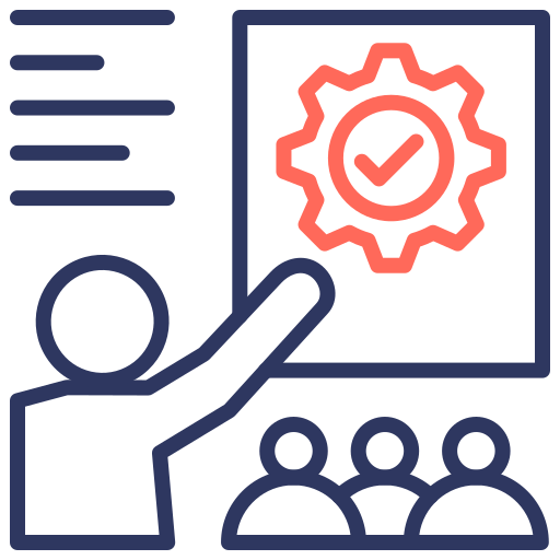 capacitación icono gratis