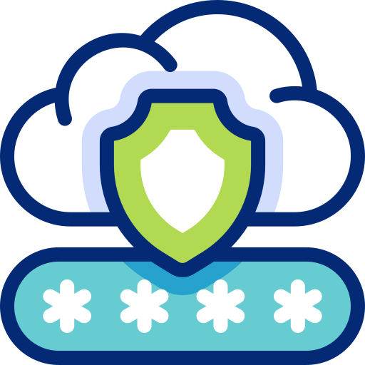 contraseña de datos icono gratis