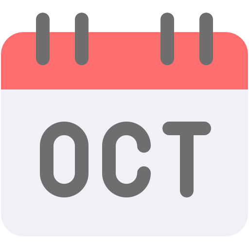 octubre icono gratis