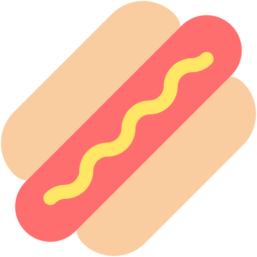 hot dog icono gratis