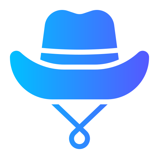 sombrero de vaquero icono gratis