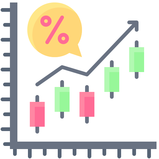 Percentage free icon