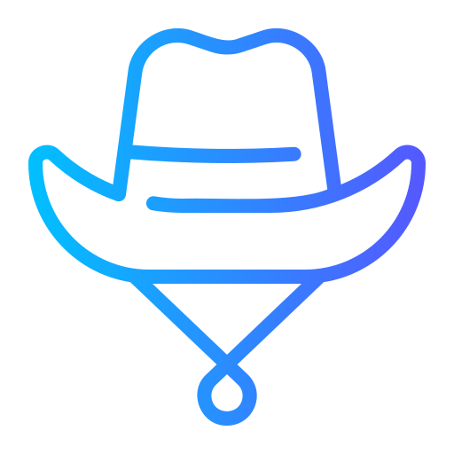 sombrero de vaquero icono gratis