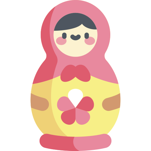 마트 료 시카 인형 무료 아이콘 마트 료 시카 인형 무료 아이콘