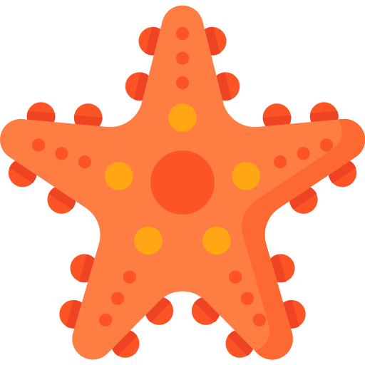 Estrella de mar icono gratis