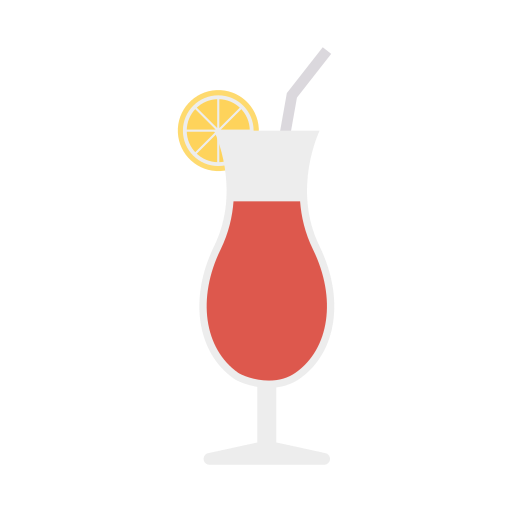 Cocktail Dinosoft Flat icon