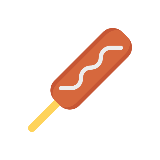 Sausage Dinosoft Flat icon