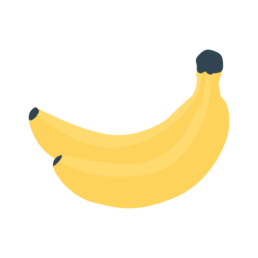 Banana Dinosoft Flat icon