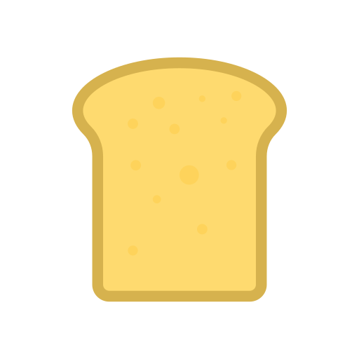 Bread Dinosoft Flat icon