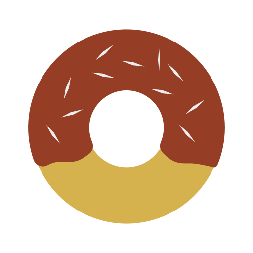 Rosquilla icono gratis