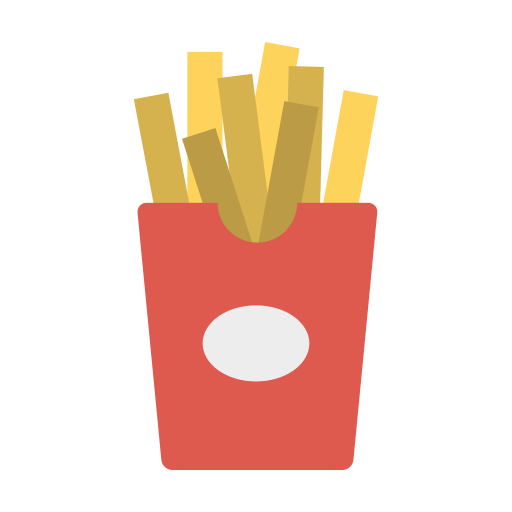 Francés fritas icono gratis