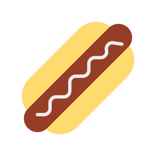 hot dog icono gratis