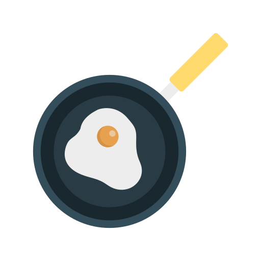 Fried egg - Free food icons