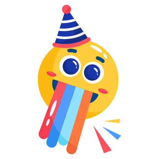 emoji de aniversário grátis ícone emoji de aniversário grátis ícone