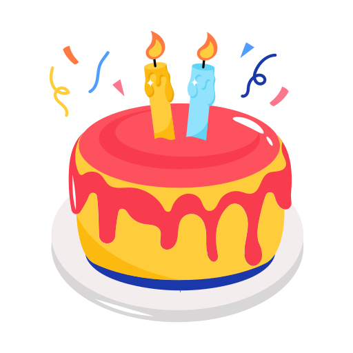 bolo de aniversário grátis ícone