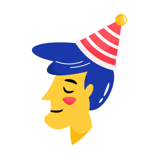 garçon qui fête son anniversaire Icône gratuit garçon qui fête son anniversaire Icône gratuit
