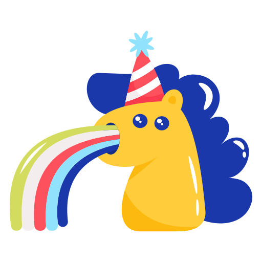 unicornios icono gratis