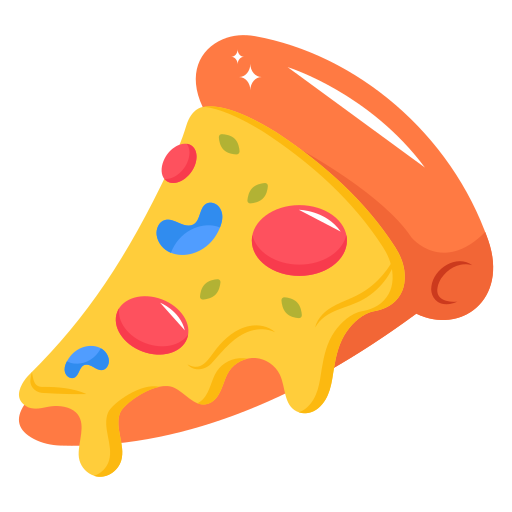 porción de pizza icono gratis