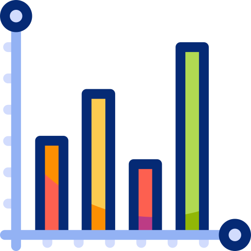 gráfico de análisis icono gratis