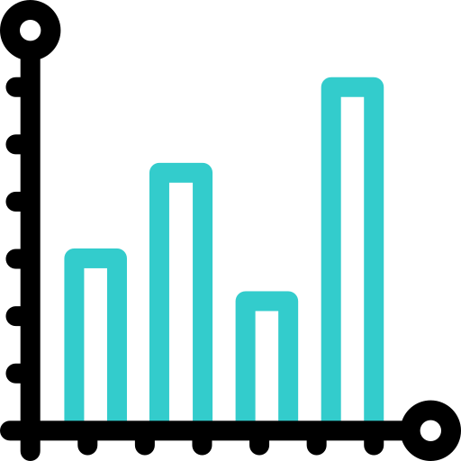 gráfico de análisis icono gratis