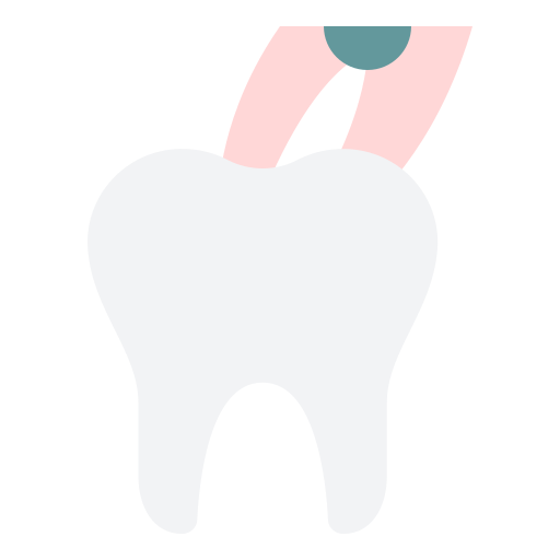 extracción de dientes icono gratis