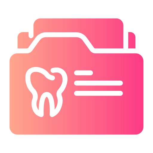 registro dental icono gratis