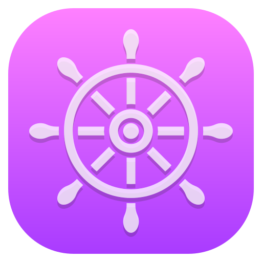 gouvernail Icône gratuit