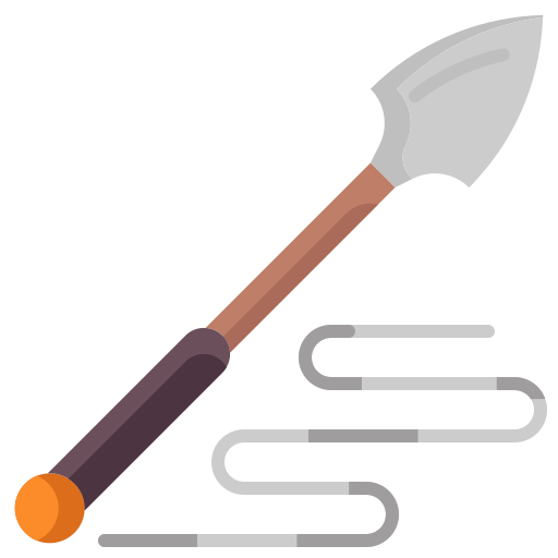 작살 무료 아이콘