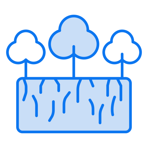 contaminación del suelo icono gratis