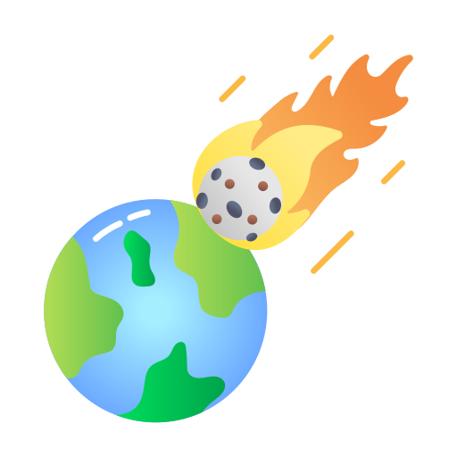 meteorito icono gratis