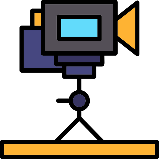 Tripod camera free icon Tripod camera free icon