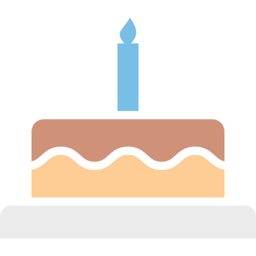 torta de cumpleaños icono gratis