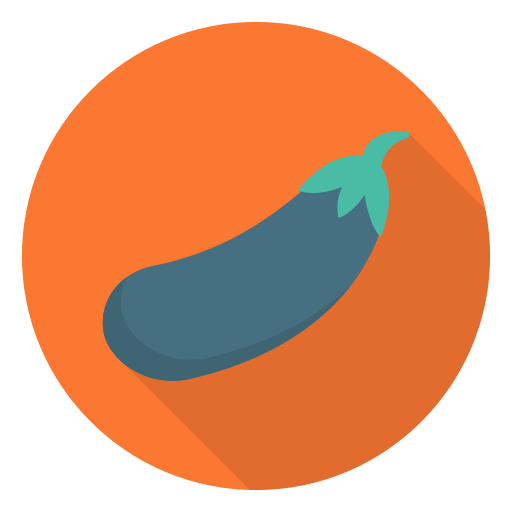 aubergine Icône gratuit