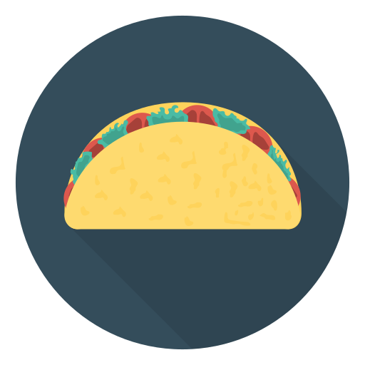 Taco icono gratis