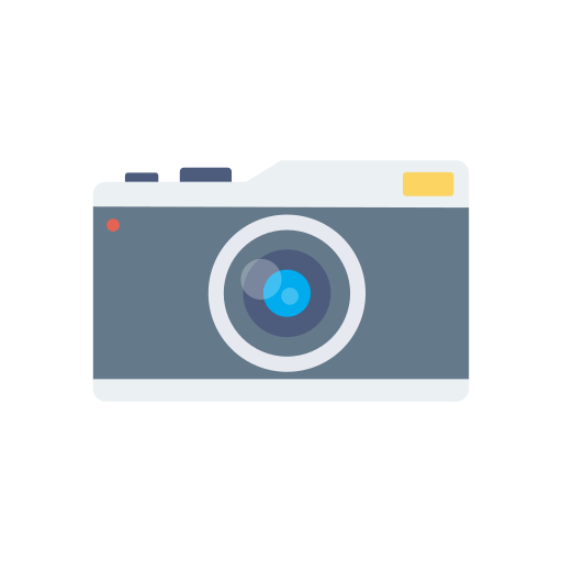 Photo camera Dinosoft Flat icon