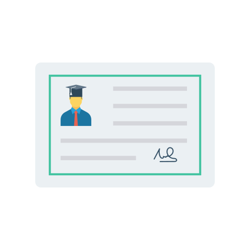 Diploma icono gratis