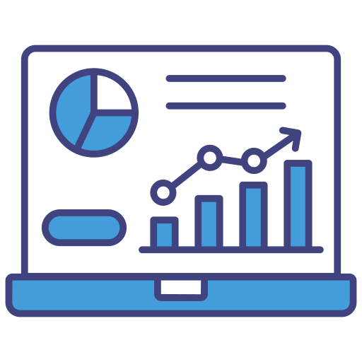 visualización de datos icono gratis