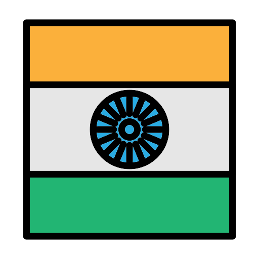 bandera india icono gratis