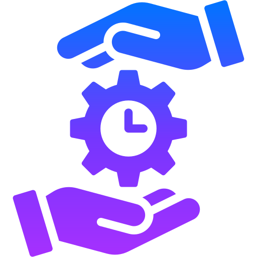 gestión del tiempo icono gratis