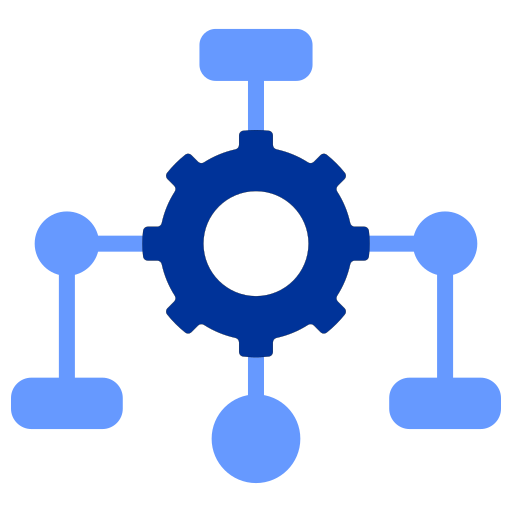 diagrama de flujo icono gratis