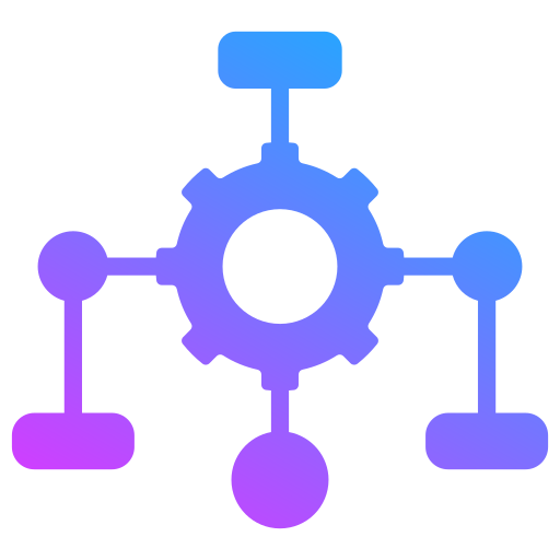 diagrama de flujo icono gratis