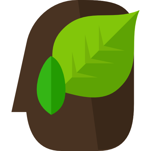 hojas icono gratis