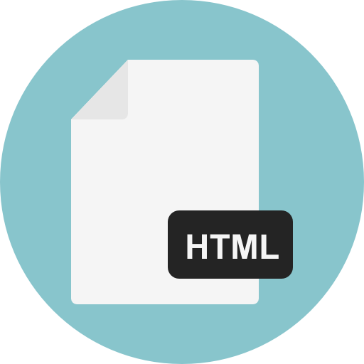 html icono gratis