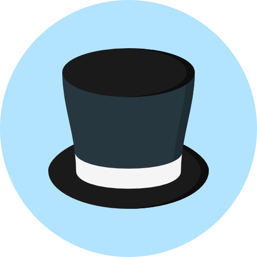 Top hat free icon Top hat free icon