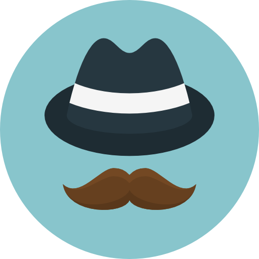 Hipster free icon