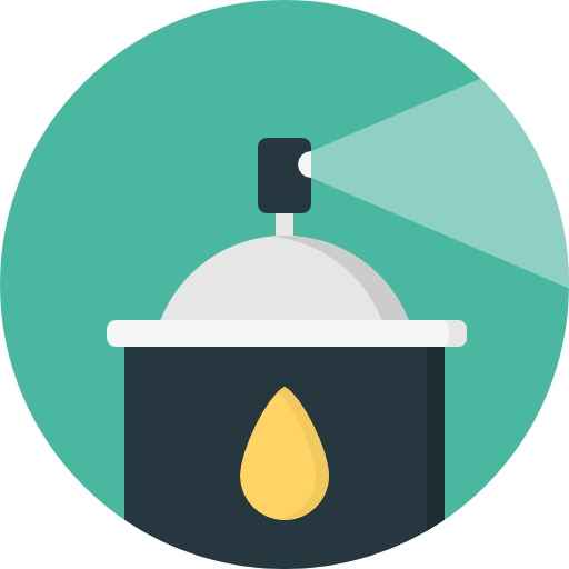 Spray free icon