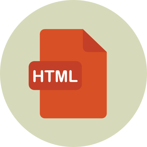 html icono gratis