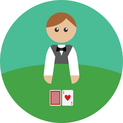 Croupier free icon