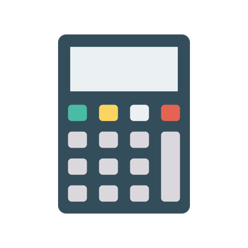 Calculator Dinosoft Flat icon